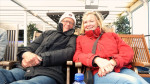 Vera en Radboud op het bovendek